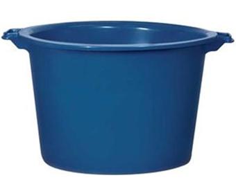 Aluminium et plastique baquet rond 120l rivaton - 1